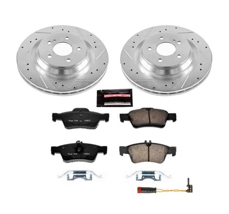 Power Stop 09-14 Mercedes-Benz CL550 Rear Z23 Evolution Sport Brake Kit