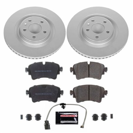 Power Stop 2018 Audi Q5 Rear Z23 Evolution Sport Coated Brake Kit