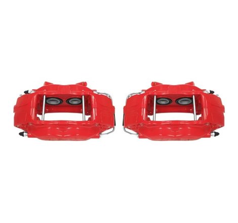 Power Stop 07-14 Ford Mustang Front Red Calipers w/o Brackets - Pair