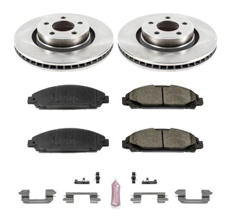 Power Stop 15-19 Ford Mustang Front Autospecialty Brake Kit