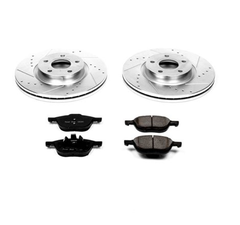 Power Stop 13-17 Ford C-Max Front Z23 Evolution Sport Brake Kit