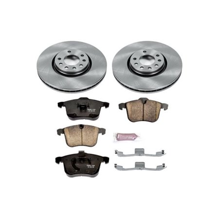 Power Stop 06-11 Saab 9-3 Front Autospecialty Brake Kit