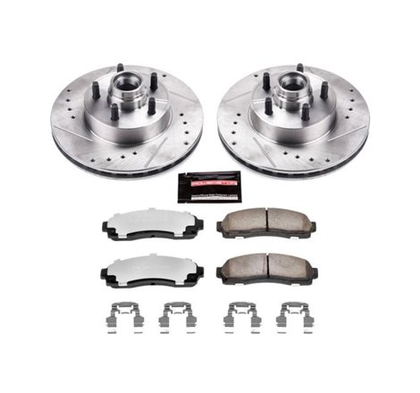 Power Stop 10-11 Ford Ranger Front Z36 Truck & Tow Brake Kit