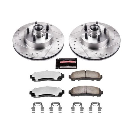 Power Stop 10-11 Ford Ranger Front Z36 Truck & Tow Brake Kit