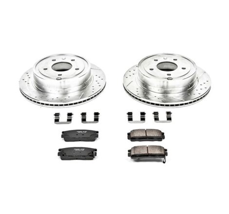 Power Stop 12-15 Chevrolet Captiva Sport Rear Z23 Evolution Sport Brake Kit