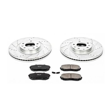 Power Stop 07-15 Mazda CX-9 Front Z23 Evolution Sport Brake Kit