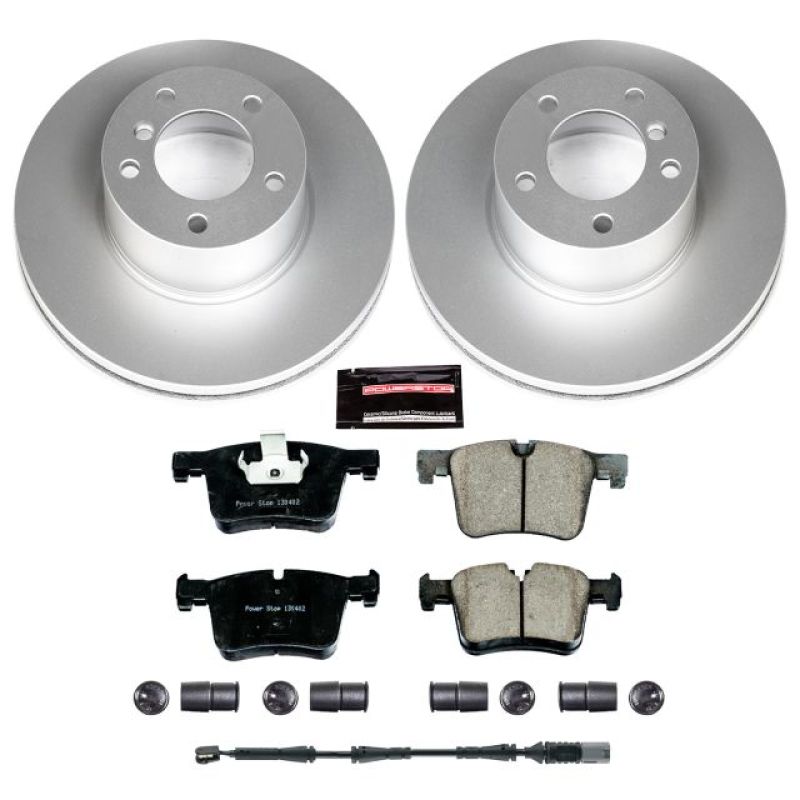 Power Stop 14-16 BMW 228i Front Z23 Evolution Sport Coated Brake Kit