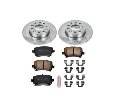 Power Stop 2008 Audi A3 Rear Autospecialty Brake Kit