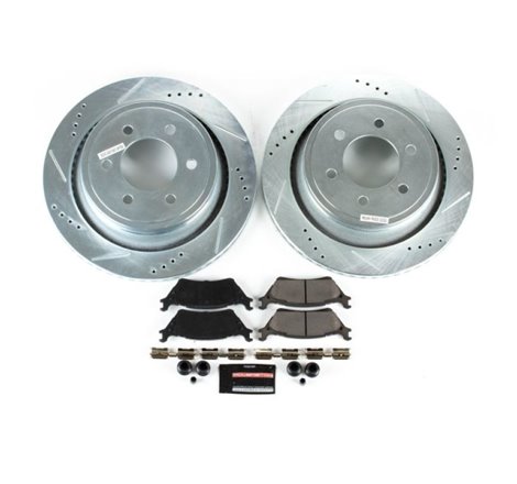 Power Stop 12-18 Ford F-150 Rear Z23 Evolution Sport Brake Kit