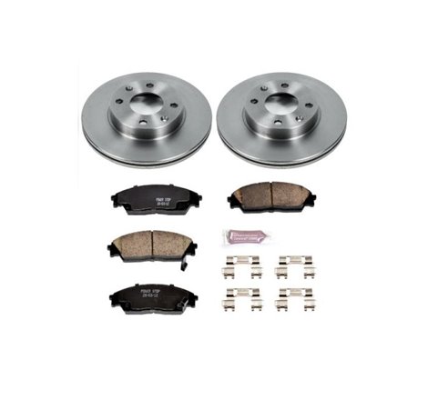 Power Stop 90-91 Honda Civic Front Autospecialty Brake Kit