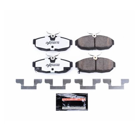 Power Stop 2012 Ford Mustang Rear Z26 Extreme Street Brake Pads w/Hardware