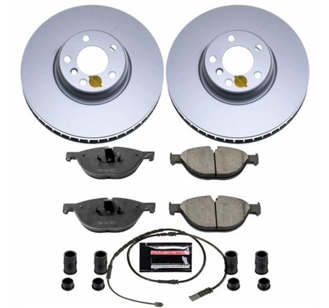 Power Stop 10-17 BMW 535i GT Front Z23 Evolution Sport Coated Brake Kit