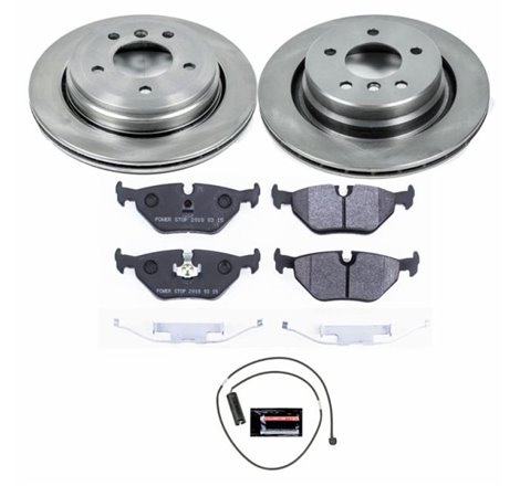 Power Stop 98-02 BMW Z3 Rear Track Day Brake Kit