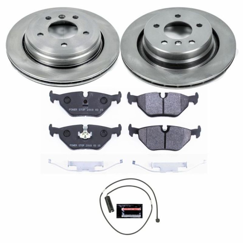 Power Stop 98-02 BMW Z3 Rear Track Day Brake Kit