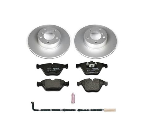 Power Stop 08-10 BMW 328i Front Euro-Stop Brake Kit