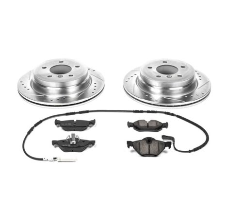 Power Stop 07-10 BMW 328i Rear Z23 Evolution Sport Brake Kit