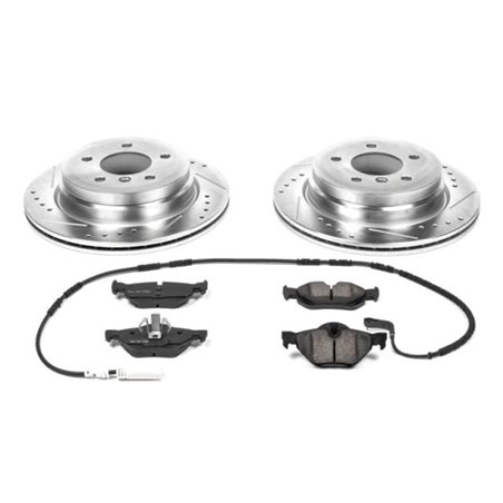 Power Stop 07-10 BMW 328i Rear Z23 Evolution Sport Brake Kit