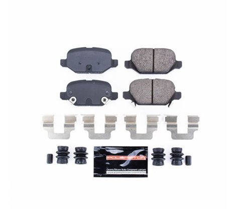 Power Stop 13-17 Fiat 500 Rear Z23 Evolution Sport Brake Pads w/Hardware