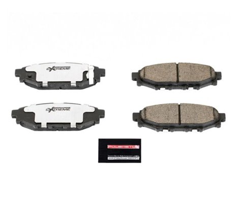 Power Stop 13-16 Subaru BRZ Rear Z26 Extreme Street Brake Pads w/Hardware