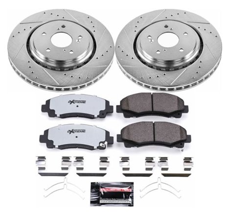 Power Stop 15-19 Acura TLX Front Z36 Truck & Tow Brake Kit