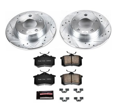 Power Stop 01-05 Audi Allroad Quattro Rear Z23 Evolution Sport Brake Kit