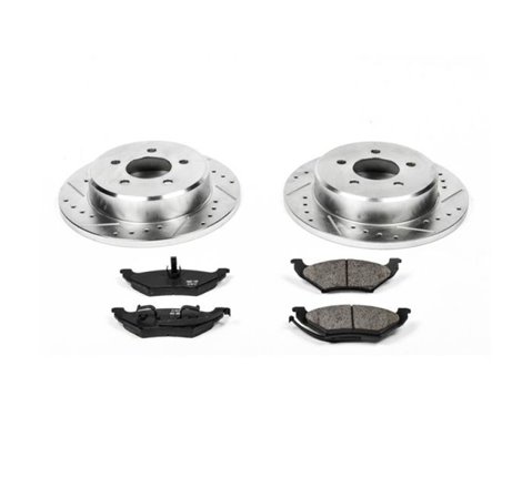 Power Stop 97-99 Chrysler Town & Country Rear Z23 Evolution Sport Brake Kit