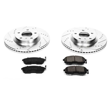 Power Stop 03-05 Infiniti G35 Front Z23 Evolution Sport Brake Kit