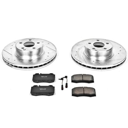 Power Stop 00-03 Mercedes-Benz CL500 Front Z23 Evolution Sport Brake Kit