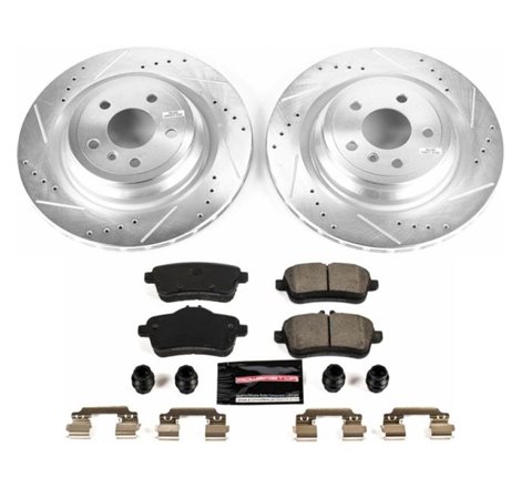 Power Stop 2016 Mercedes-Benz GLE300d Rear Z23 Evolution Sport Brake Kit