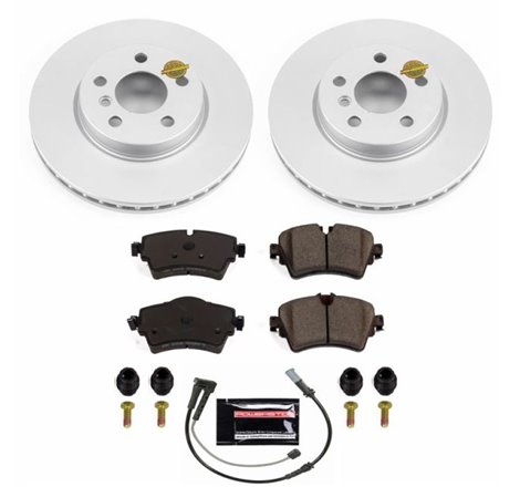 Power Stop 16-18 Mini Cooper Clubman Front Z23 Evolution Sport Coated Brake Kit