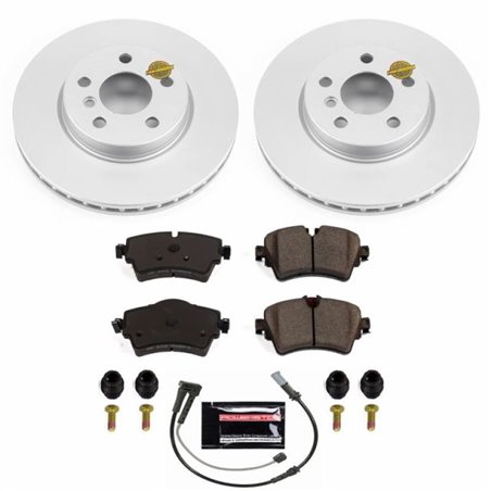 Power Stop 16-18 Mini Cooper Clubman Front Z23 Evolution Sport Coated Brake Kit