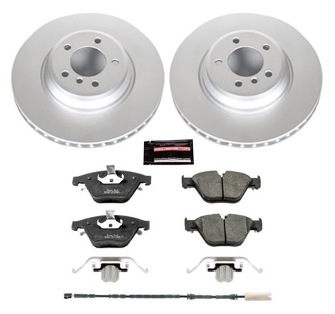 Power Stop 11-13 BMW 335i xDrive Front Z23 Evolution Sport Coated Brake Kit