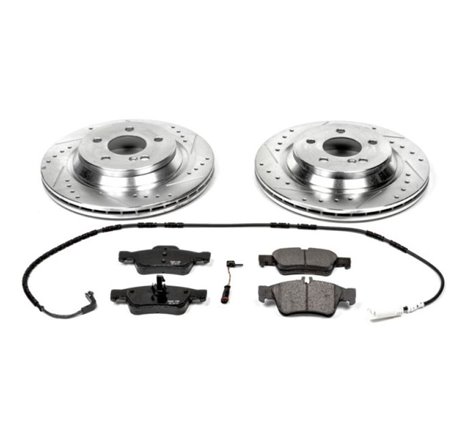 Power Stop 03-06 Mercedes-Benz S500 Rear Z23 Evolution Sport Brake Kit