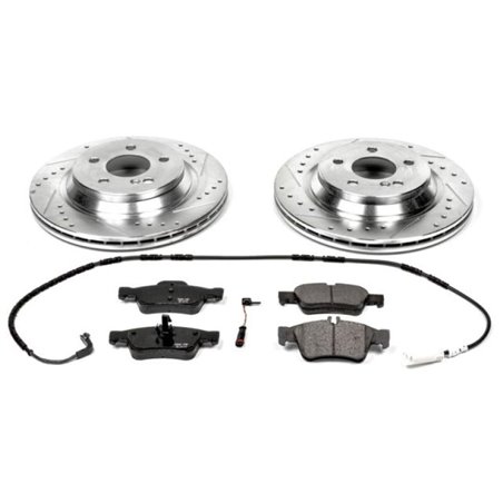 Power Stop 03-06 Mercedes-Benz S500 Rear Z23 Evolution Sport Brake Kit