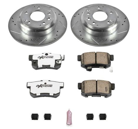 Power Stop 91-95 Acura Legend Rear Z26 Street Warrior Brake Kit