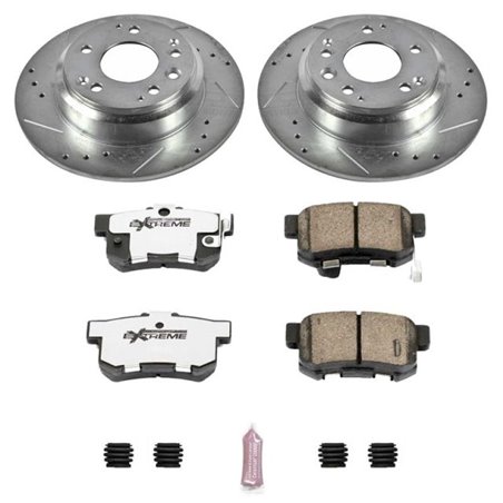 Power Stop 91-95 Acura Legend Rear Z26 Street Warrior Brake Kit