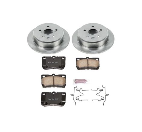 Power Stop 06-13 Lexus IS250 Rear Autospecialty Brake Kit