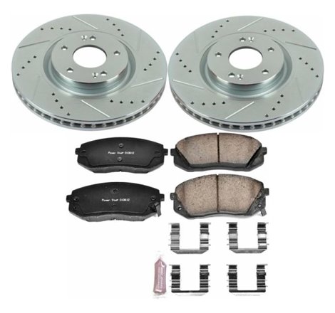 Power Stop 15-16 Hyundai Sonata Front Z23 Evolution Sport Brake Kit