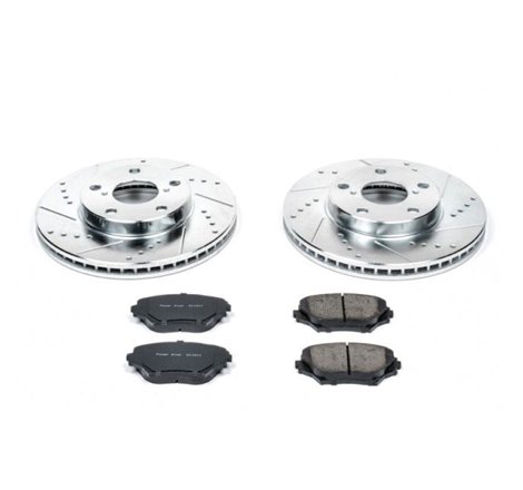 Power Stop 01-05 Toyota RAV4 Front Z23 Evolution Sport Brake Kit