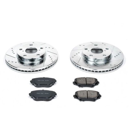 Power Stop 01-05 Toyota RAV4 Front Z23 Evolution Sport Brake Kit