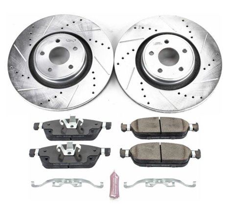 Power Stop 15-18 Ford Focus Front Z23 Evolution Sport Brake Kit