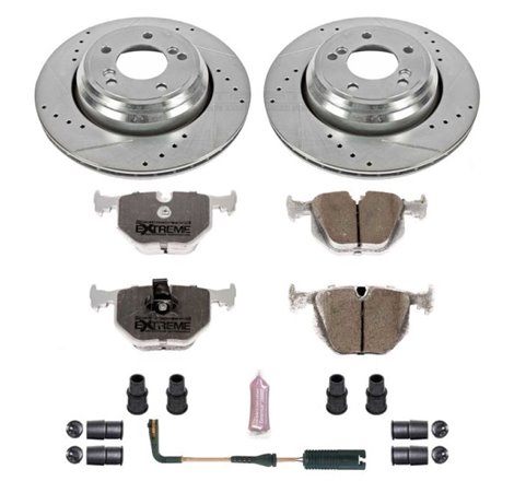 Power Stop 00-03 BMW M5 Rear Z26 Street Warrior Brake Kit