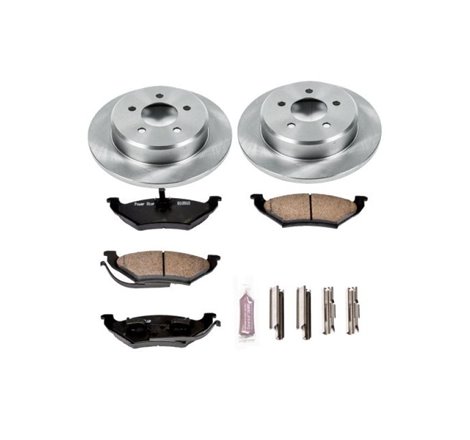 Power Stop 97-99 Chrysler Town & Country Rear Autospecialty Brake Kit