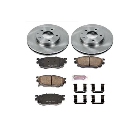 Power Stop 98-02 Mazda 626 Front Autospecialty Brake Kit