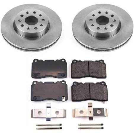 Power Stop 14-18 Cadillac CTS Front Autospecialty Brake Kit