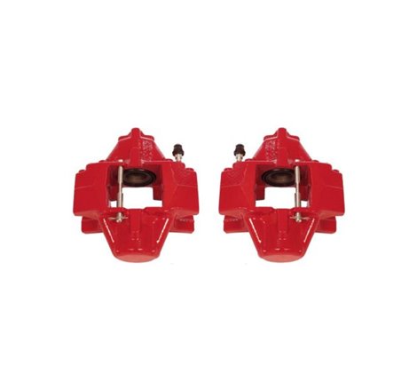 Power Stop 98-05 Lexus GS300 Rear Red Calipers w/o Brackets - Pair