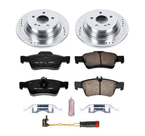 Power Stop 03-09 Mercedes-Benz E320 Rear Z23 Evolution Sport Brake Kit