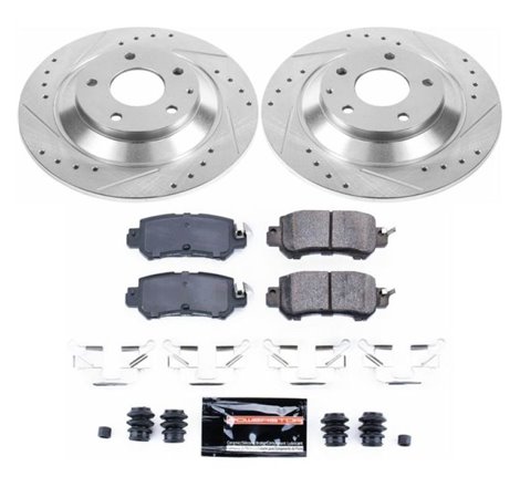 Power Stop 13-15 Mazda CX-5 Rear Z23 Evolution Sport Brake Kit