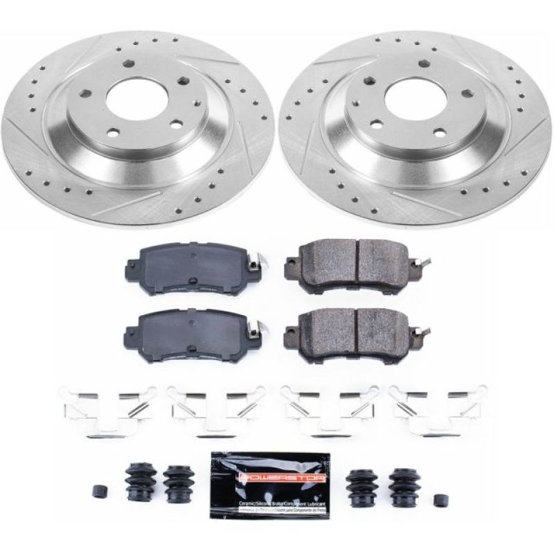 Power Stop 13-15 Mazda CX-5 Rear Z23 Evolution Sport Brake Kit