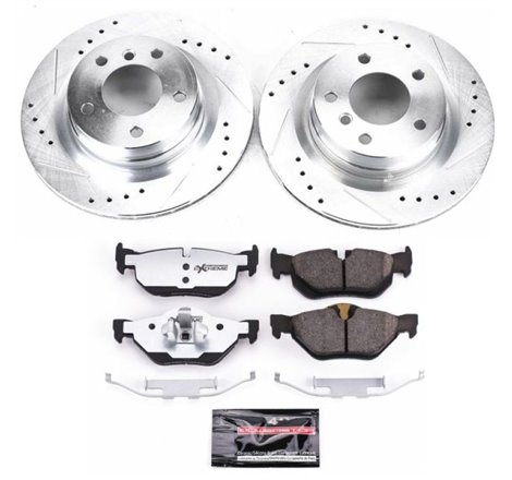 Power Stop 2006 BMW 325i Rear Z26 Street Warrior Brake Kit